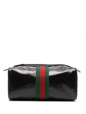 Δερμάτινη τσάντα με πετραδάκια Gucci