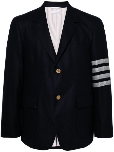 Stribet blazer Thom Browne blå