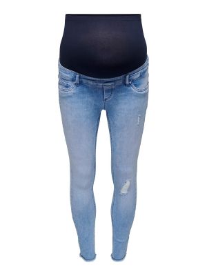 Jeans skinny Only Maternity blu