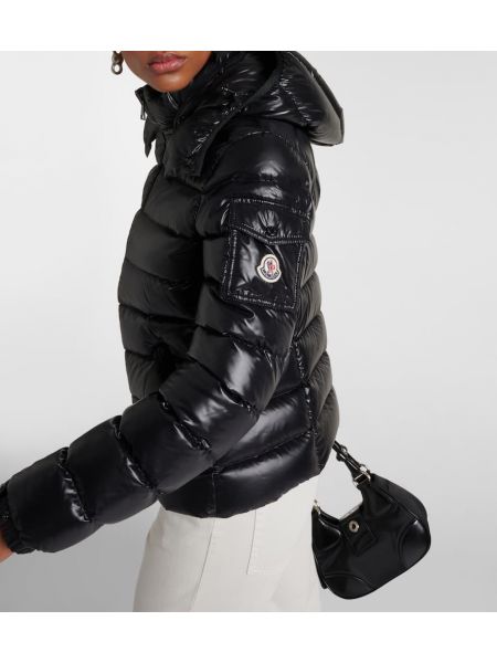 Péřová bunda Moncler černá