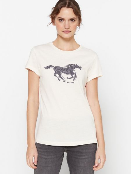 Koszulka z nadrukiem Mustang