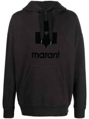Bluza z kapturem Isabel Marant czarna