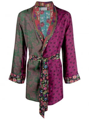 Svilena jakna Pierre-louis Mascia vijolična
