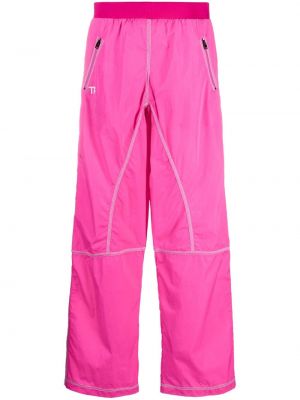 Sportovní kalhoty relaxed fit Tom Ford růžové