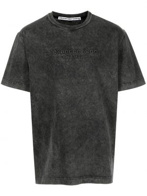 T-shirt Alexander Wang svart