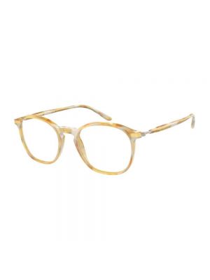 Okulary Giorgio Armani żółte