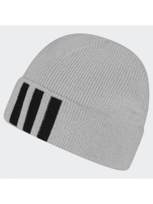 Dryžuotas dryžuotas kepurė Adidas pilka