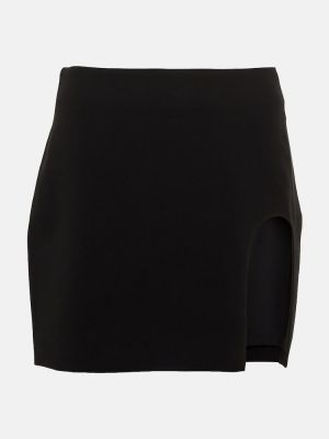 Mini falda de crepé Mônot negro