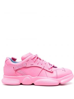 Bőr sneakers Camper rózsaszín