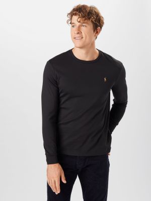 T-shirt a maniche lunghe Polo Ralph Lauren nero