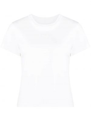 T-shirt di cotone Alexander Wang bianco