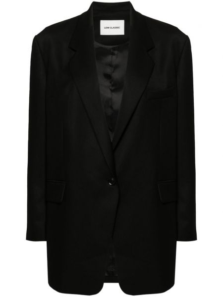 Klassisk blazer Low Classic sort