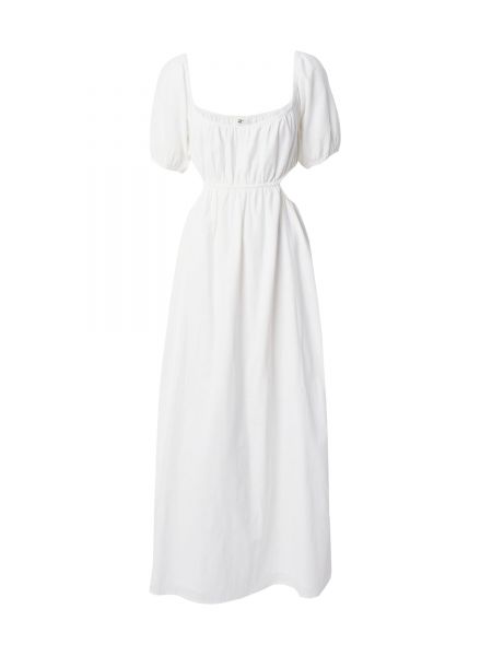 Priliehavé dlouhé šaty Billabong biela