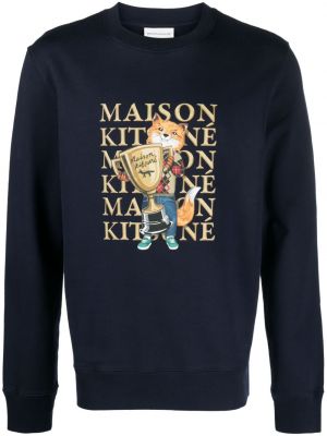 T-shirt Maison Kitsuné blå