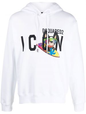 Hoodie Dsquared2 vit