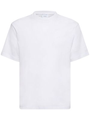 Bavlněné tričko Axel Arigato bílé