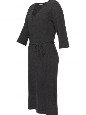 Плетена рокля Lascana черно