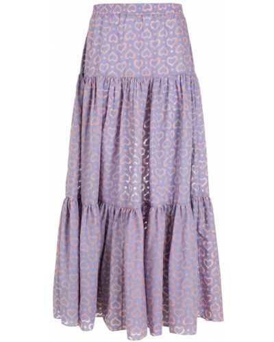 Falda con estampado Olympiah violeta