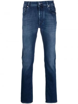 Jeans skinny slim fit Jacob Cohën blu