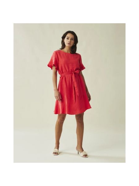 Mini vestido Lexington rojo