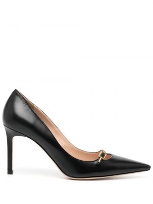 Leder pumps mit schnalle Tom Ford schwarz