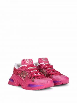 Mesh sneaker Dolce & Gabbana pink