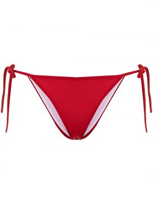 Bikini avec imprimé slogan à imprimé Dsquared2 rouge