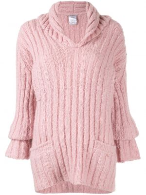 Pull en tricot Chanel Pre-owned rose