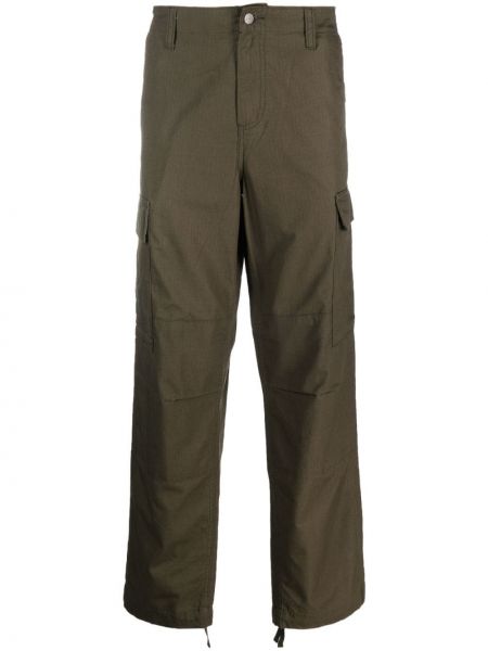 Pantaloni cargo di cotone Carhartt verde