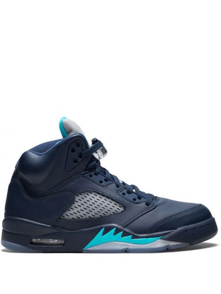 Sneakerși Jordan 5 Retro albastru