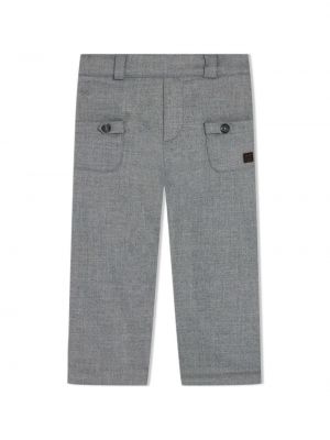 Pantaloni chino di cotone Tartine Et Chocolat grigio
