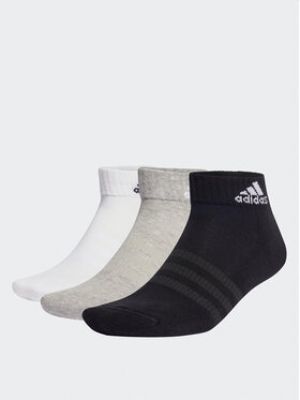 Nízké ponožky Adidas šedé