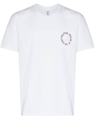 Camiseta con estampado Reception blanco