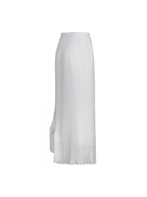 Falda midi plisada Lanvin blanco