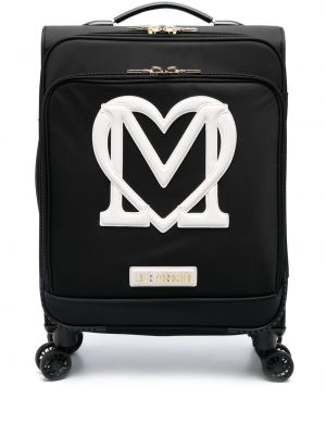 Bőrönd Love Moschino fekete
