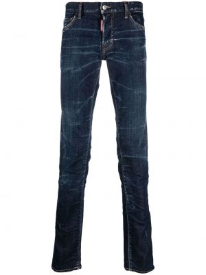 Slim fit-farkut Dsquared2 sininen