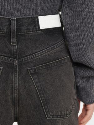 Bootcut džínsy s vysokým pásom Re/done sivá