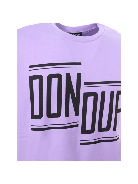 Camisa de cuello redondo Dondup violeta