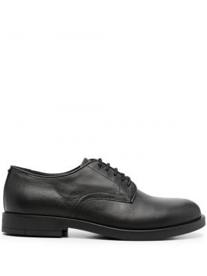 Pantofi derby cu șireturi din dantelă Calvin Klein negru