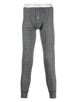 Pantaloni Dsquared2 grigio
