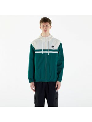 Αντιανεμικό μπουφάν Adidas Originals πράσινο