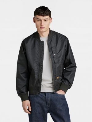 Geacă bomber cu stele G-star Raw negru