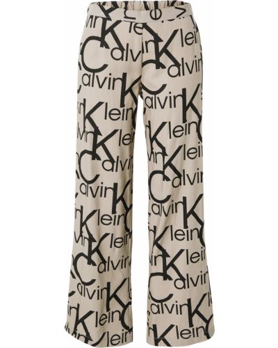 Calvin Klein Underwear Pantaloni de pijama  negru / verde pastel