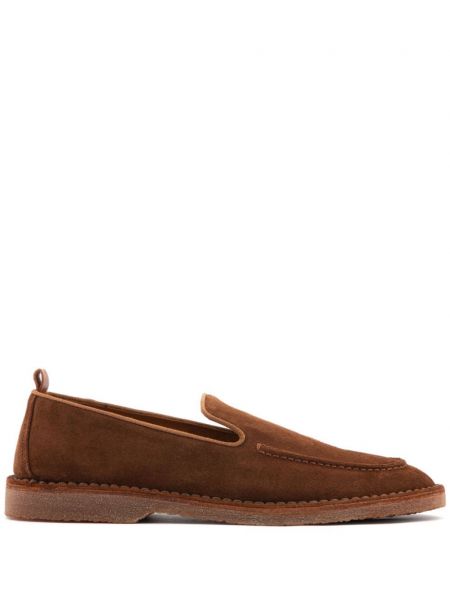 Loafers σουέντ slip-on Buttero καφέ