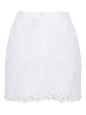 Mini spódniczka bawełniana Isabel Marant biała