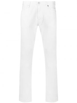 Jeans di cotone Emporio Armani bianco