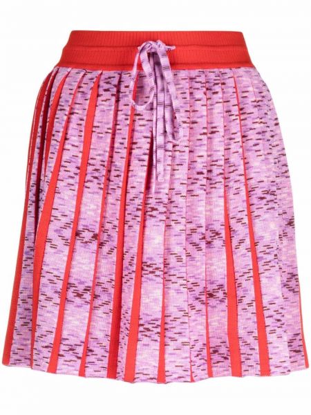 Falda de punto M Missoni violeta