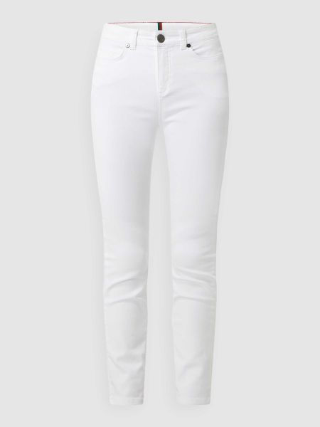 Białe jeansy skinny slim fit Redgreen