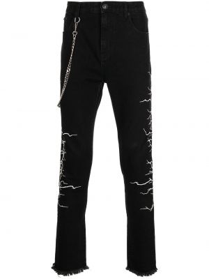 Slank stretch jeans Haculla svart