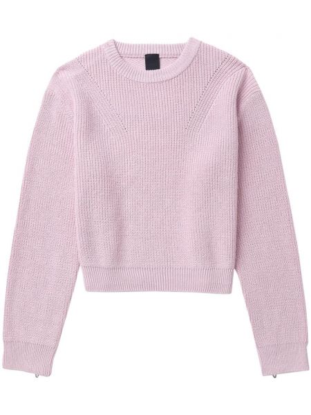 Džemper s okruglim izrezom Juun.j ružičasta